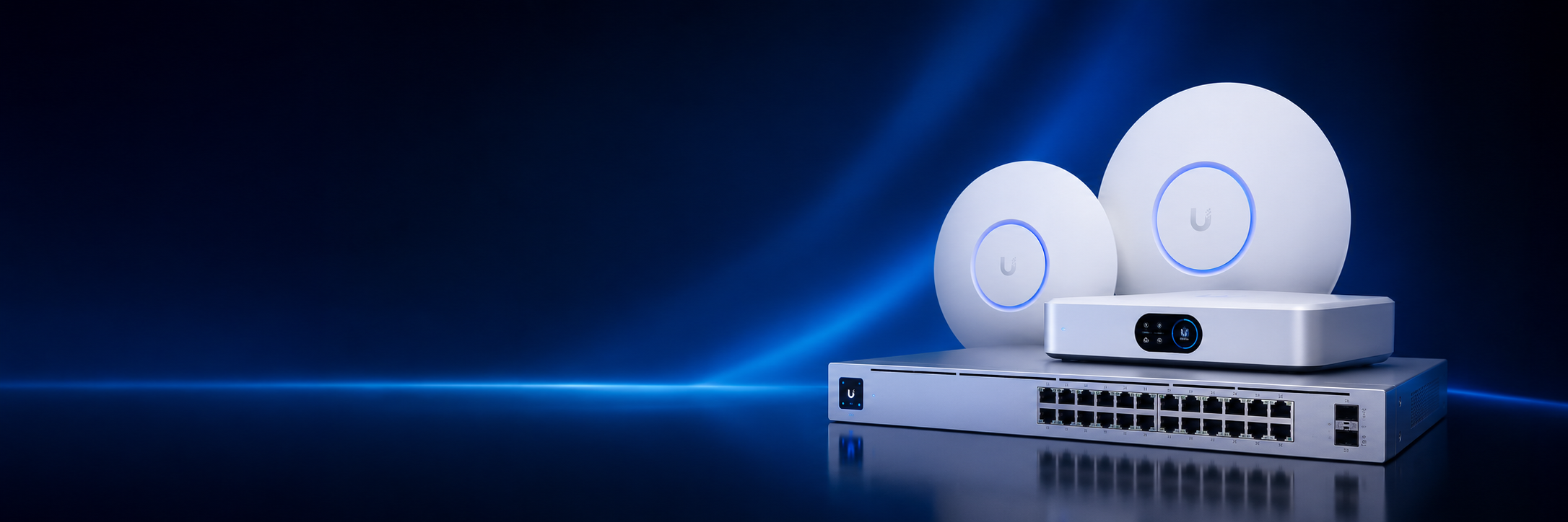 Ubiquiti UniFi networking products and WiFi solutions in Dubai UAE by Starface Security Solutions